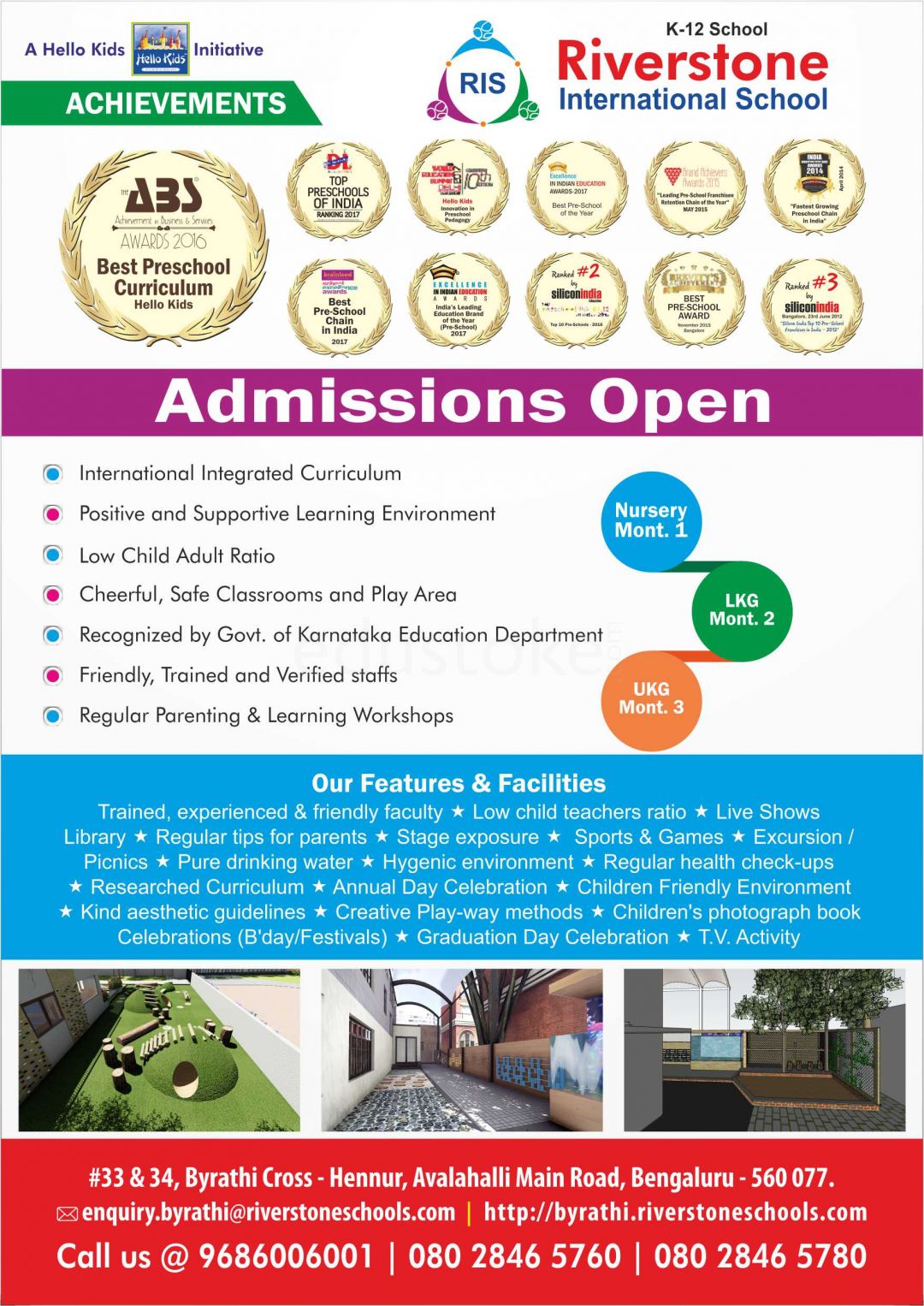 RIVERSTONE INTERNATIONAL SCHOOL, Doddagubbi, Bengaluru Fees, Reviews