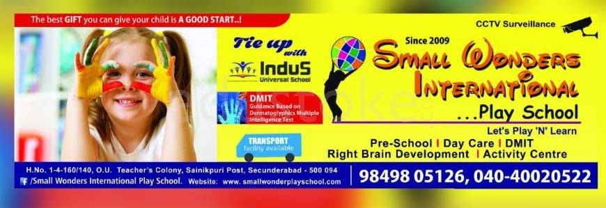  SMALL WONDERS INTERNATIONAL PLAY SCHOOL