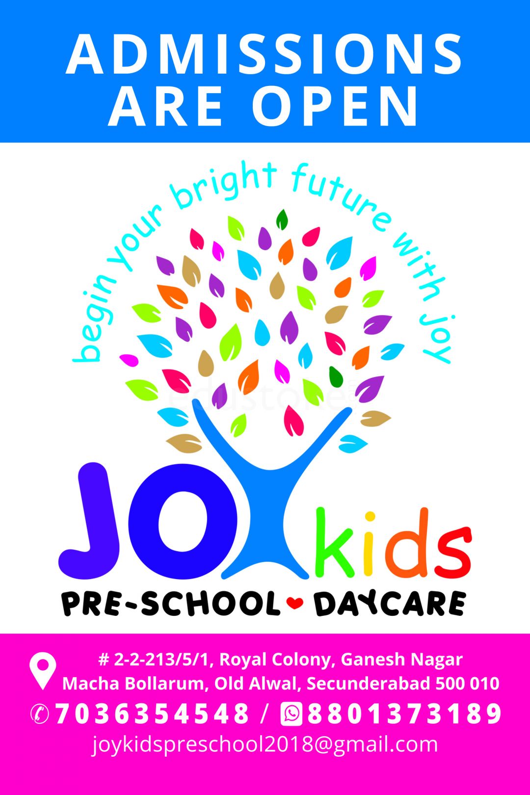 JOY Kids Pre-School & Day Care Bolarum