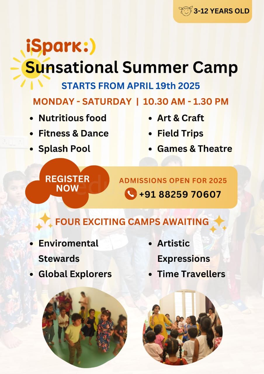 iSpark Sunsational Summer Camp  2025 0