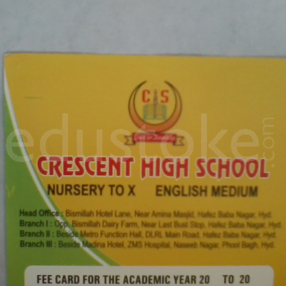  CRESCENT HIGH SCHOOL