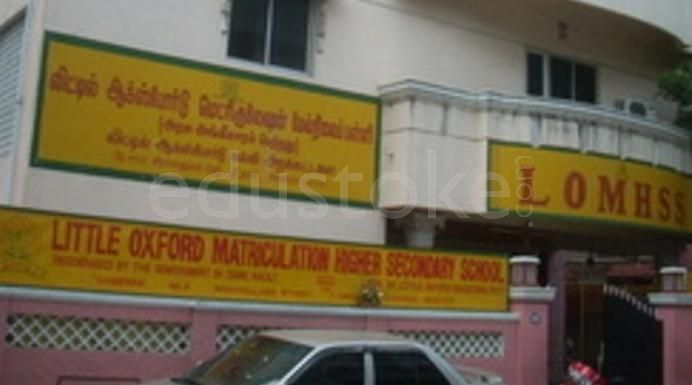  LITTLE OXFORD MATRICULATION HIGHER SECONDARY SCHOOL