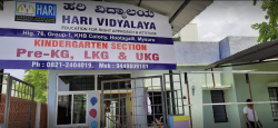 Pre schools, Playschools schools in Hootagalli, Mysore, Hari Vidyalaya Pre-School, HIG - 2, Group -1 Housing Board Colony Hootagalli, Hootagalli, Mysore