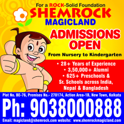 Best Day Care Centres in Jatragachi, Kolkata, SHEMROCK Magicland, Shemrock Magic Land, BE-76, Street no.:174, Action Area - 1B, New Town, Kolkata-700156, Action Area 1B,Newtown, Kolkata