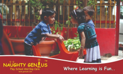 Best Day Care Centres in Ranjeet Nagar, Delhi, NAUGHTY GENIUS, 6/14, EAST PATEL NAGAR, NEAR PATEL NAGAR METRO STATION, Patel Nagar, Delhi