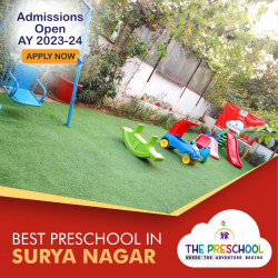 Pre schools, Playschools schools in Ramprastha, Ghaziabad, The preschool, B 17, Main Road, Rampuri, Chander Nagar, Surya Nagar, Surya Nagar, Ghaziabad