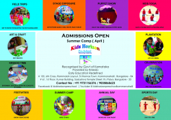 Pre School near Kammanahalli, Bangalore, Kids Horizon, #135, 6th Cross, 84, 3rd E-F Cross Road, Thomas Post, Kammanahalli, Bhairopani, Bengaluru