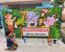 Best Play Schools in Guntur, AYUSHMANBHAVA BABY CARE Brodipet, D.no.5-19-41/B Brodipet 2/18 Balakuteer school line, beside RV Towers, Brodipet, Guntur