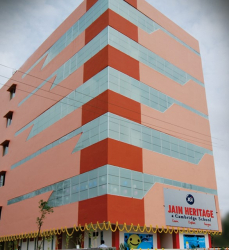 Jain Heritage A Cambridge School, Camelot Layout,Kondapur, one of the best school in Hyderabad