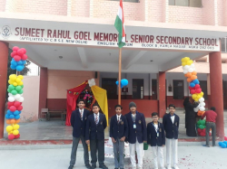 Schools in New Agra Colony, Agra, Sumeet Rahul Goel Memorial Senior Secondary School,  Block B-3, Kamla Nagar, KamlaNagar, Agra