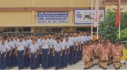 Day School near Kandigai, Chennai, Shri Krishnaswamy Matriculation Higher Secondary School, A-Type, Block 7, Phase 1, SIDCO Nagar, Villivakkam, Sidco Nagar,Villivakkam, Chennai