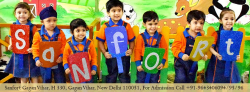 Pre schools, Playschools schools in Krishna Nagar, Delhi, Sanfort Preschool Gagan vihar, 330, Main Road, Gagan Vihar, Delhi - 110051, Opposite-DAV Public School, Gagan Vihar,Krishna Nagar, Delhi