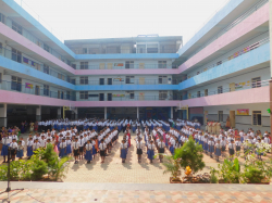 Day School near Rachenahalli, Bangalore, New Baldwin School, Arkawathi Layout, K.Narayanapura Cross, Hennur Bagalur Main Road, Rammana Layout,Byrathi, Bengaluru