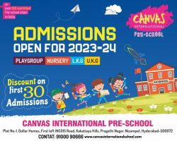 Canvas International Pre School, Pragathi Nagar, Hyderabad