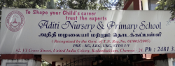 Other board Schools in T Nagar, Chennai, Aditi Nursery & Primary School, #2 6th cross street united India colony Kodambakkam, United India Colony,Kodambakkam, Chennai