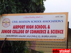 CBSE Schools in Mumbai, Airport High School & Junior College, New Airport Colony, Vile Parle East, Sahargaon, Airports Authority Colony,Vile Parle, Mumbai