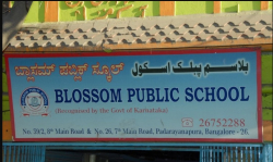 BLOSSOM PUBLIC SCHOOL, Rayapuram,Jagajeevanram Nagar, Bengaluru