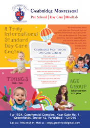 Cambridge Montessori Pre School & Day Care, Greenfields, Sector 42, Faridabad Galley Image 2