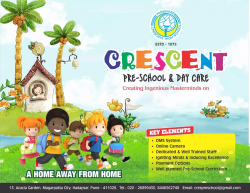 Pre schools, Playschools schools in Magarpatta, Pune, Crescent Preschool, Magarpatta City Aaccia Garden 1 Bungalow No 13, Hadapsar, Hadapsar, Pune