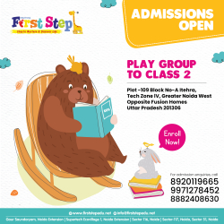 Montessori Play schools in Greater Noida, Discover first step, Discover Firststep, plot no 109, itehera, opposite Fusion Homes, techzone IV , Techzone IV , Greater Noida