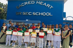 CBSE Schools in HALDWANI, Sacred Heart Senior Secondary School, Near water tank, Amba Nagar, Shiv Puri, ShivPuri, HALDWANI