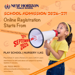 New Horizon Public School, HAL 2nd Stage,Indiranagar, one of the best school in Bengaluru