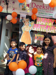 Best Day Care Centres in Gokul Nagar, Mumbai, Deeksha Play School & Child Care, Lower Ground Floor, Building, ground floor, Bhaktivedanta Swami Marg, Yadav Nagar, Malad East, Malad East, Mumbai