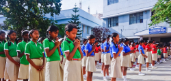 Divya Shanthi High School, Joseph Reddy Layout,Lingarajapuram, Bengaluru