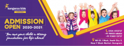 Multiple Intelligence Play schools in Gurgaon, Kangaroo Kids International Pre School, South City 2, Gurgaon, Nursery Site 01, I Block, Opposite F Block Market, South City 2, Nirvana Country,Sector 50, Gurugram
