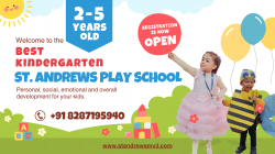 Pre School near Sector 62 A, Noida, ST. Andrews Scots School, Near Pocket D, SFS flats, Mayur Vihar Phase III, Gharoli Dairy Farm,Gharoli, Delhi