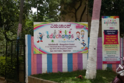 Pre schools, Playschools schools in Jalahalli West, Bangalore, EDUCHAMPS PLAY SCHOOL, # 1 & 2 Sidedahalli Main Road,Nagasandra Post, Opp to HDFC ATM, Vigneshwara Layout,Bagalakunte, Bengaluru