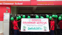 Day School in Hyderabad, Genius Grammar School, Near More Supermarket, Nagole Road, Kothapet, SBI Colony,Kothapet, Hyderabad
