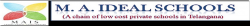 State Board Schools in Bahadurpura, Hyderabad, MA Ideal High School, 9-4-332/G, Kishan Bagh, Mannans Colony, Kishan Bagh, Hyderabad