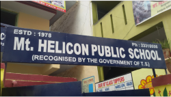 State Board Schools in Banjara Hills, Hyderabad, Mt. Helicon High School, 6-3-662/A/4, JAFFAR ALI BAGH,  Somajiguda, TELANGANA, Hyderabad