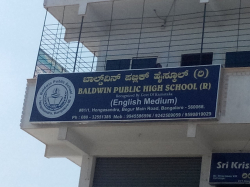 Baldwin Public High School, Maruthi Layout,Hongasandra, Bengaluru