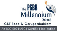 Pre schools, Playschools schools in Sithalapakkam, Chennai, PSBB MILLENNIUM SCHOOL, 9 GST Road, St Thomas Mount, Semmancheri, Chennai