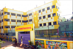 State Board Schools in Sahakara Nagar, Bangalore, SLV VIDYANIKETHAN SCHOOL, NO 72, 3RD CROSS, NEAR PURVANKARA APPARTEMENTS, BYATRANPURA, Jakkuru Layout,Byatarayanapura, Bengaluru