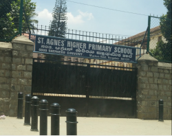 State Board Schools in Bangalore, ST. AGNES HIGHER PRIMARY SCHOOL, MUSEUM ROAD, SHANTHALA NAGAR, RICHMOND TOWN, Ashok Nagar,Richmond Town, Bengaluru