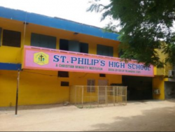 State Board Schools in Abids, Hyderabad, St. Phillips High School, 5-9-1235, Raja Reddy Marg, Gun Foundry, Basheer Bagh, Gun Foundry,Basheer Bagh, Hyderabad