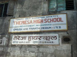 THERESA HIGH SCHOOL ENGLISH, Pereira Wadi,Asalfa, Mumbai