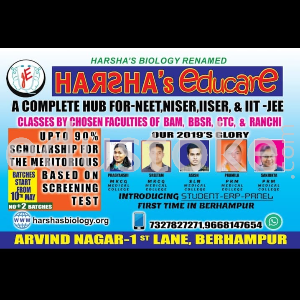 Harsha's Educare for NEET IIT-JEE Coaching Tutorial