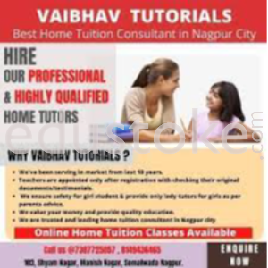 Vaibhav Tutorials Home Tuition