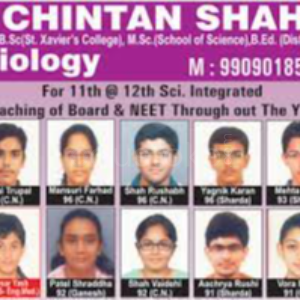 Dr. Chintan Shah for Biology